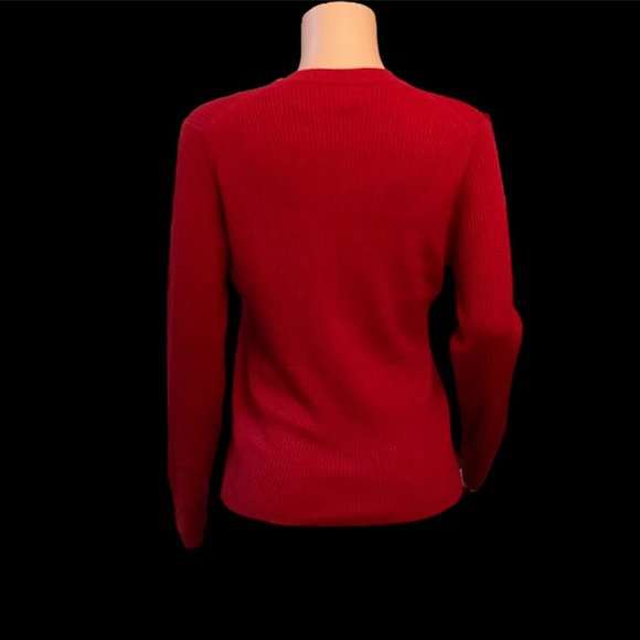 NWOT Vintage Andrea Viccaro Angora Blend Knit Sweater Size L - Picture 3 of 8